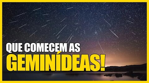 UMA INTRODUÇÃO A CHUVA DE METEOROS GEMINÍDEAS