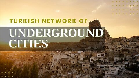 Walk Through This Vast Network of Turkish Underground Cities