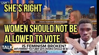 Justpearlythings Is RIGHT About Why Women Should NOT be allowed to Vote | Piers Morgan Uncensored