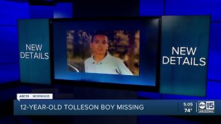 Search for missing 12yo in Tolleson