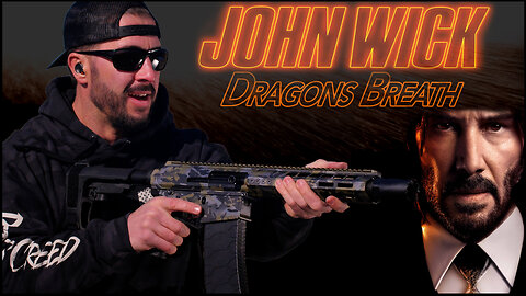 John Wick 4 SHOTGUN with Dragons Breath IN REAL LIFE