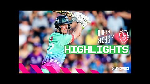 HighScoring Drama Highlights Northern Superchargers v Oval Invincibles The Hundred 2023