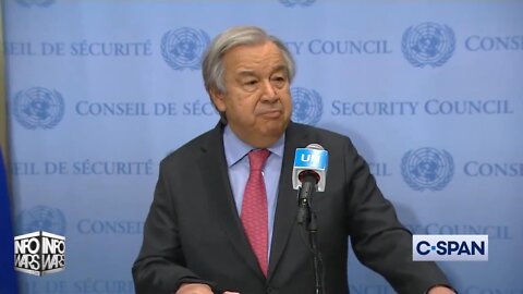 VIDEO UN Secretary-General Raises The Alarm For Nuclear War, Bone-Chilling Development