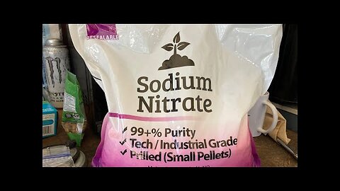 Sodium Nitrate Black Powder