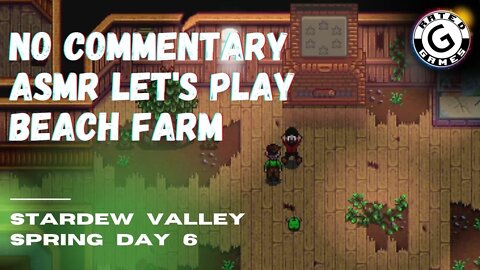 Stardew Valley No Commentary - Beach Farm - 1.5 Update Nintendo Switch - Spring Day 6