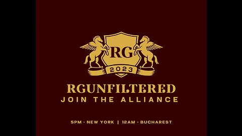 RG Alliance LIVE - TOMMOROW