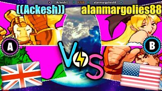 Marvel Vs Capcom: Clash Of Super Heroes (((Ackesh)) Vs. alanmargolies88) [United Kingdom Vs. U.S.A.]