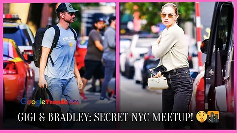 🌟 Gigi Hadid & Bradley Cooper's NYC Hangout! 😎