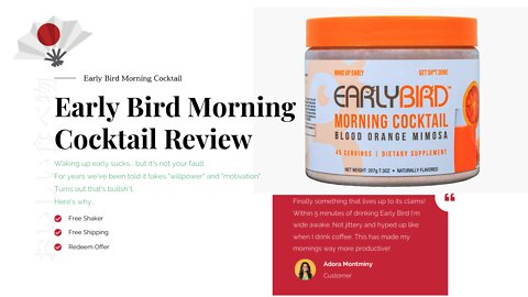 EarlyBird Morning Cocktail Review | Does It Really Work?