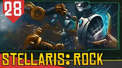 Sinais da REVOLUÇÃO da Inteligência Artificial- Stellaris Lithoids 2.5 #28 [Gameplay Português PTBR]