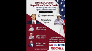 Republicans Voter Guide Shasta County