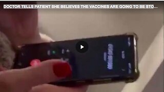 Doctor tells patient: Vaccines are going to be stopped