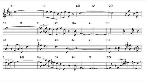 Summertime v9 George Gershwin 1935 Alto Sax