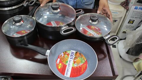 7 Piece Non-Stick Cookware Set Price in BD | Nonstick fry pan set |Cookware Sets@Daily family needs