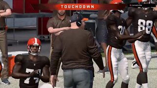 Greedy Williams ANOTHER PICK 6! Long Return! #GreedyWilliams #Browns #Pick6 #Touchdown #Madden20