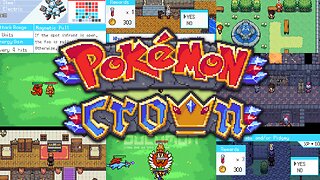 Pokemon Crown - Great GBA Hack ROM with new region, new story, new battle engine, online PvP 2023