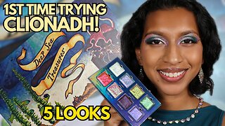 Unlocking the Underwater Glam: Clionadh Cosmetics Deep Sea Treasure Unboxing, Review, + 5 Looks