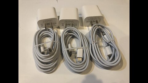 Apple iPhone Fast Charger Charging Cable MFi Certified 20W PD USB C Lightning Wall Charger Adapter