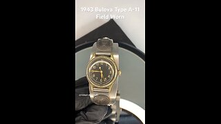 1943 Bulova Type A-11 Field Worn Wristwatch