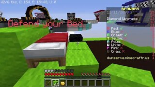 playing Minecraft against myself as a noob