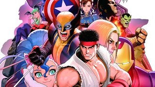 Testando meu novo Mugen Marvel Vs Capcom Vs Dragon Ball (Ryu)