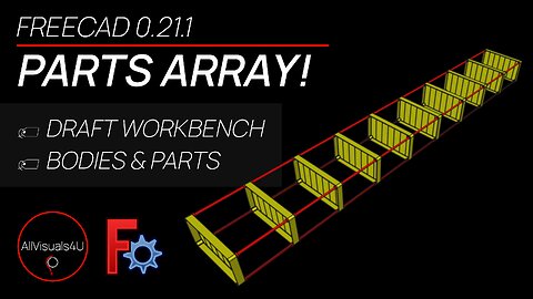 🎹 FreeCAD Pattern - FreeCAD Draft Workbench - FreeCAD Part