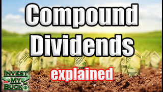 What does a compound dividend mean?