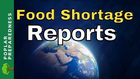 Water, Mustard, and Chocolate SHORTAGES | Food Shortage 2022