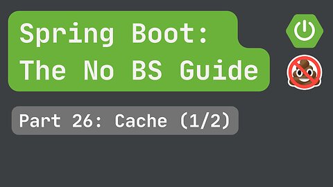 Spring Boot pt. 26: Cache (1/2)