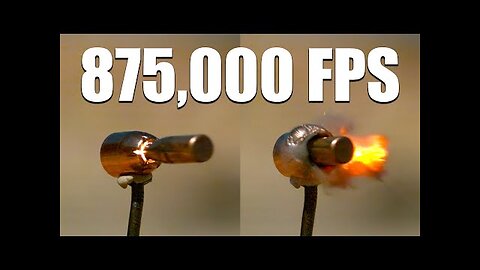 Can a Bullet Go Through Another Bullet_ 875,000FPS - The Slow Mo Guys