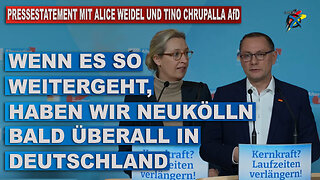 PRESSESTATEMENT MIT ALICE WEIDEL UND TINO CHRUPALLA AFD