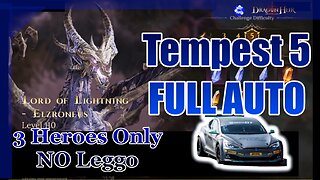 🗲🗲 Tempest Domain 5 ONLY 3 HEROES! NO LEGGO F2P FULL AUTO! 🗲🗲