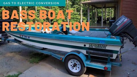 Electric Bass Boat Conversion/Restoration Part 1