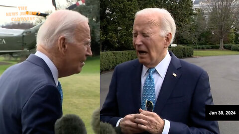 You can't make this shit up: Biden claims he's "done all I can do" on the border.