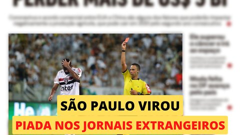 EXCLUSIVO: Jornais estrangeiros destacam derrota do São Paulo para o Botafogo