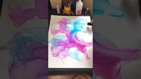 Alcohol Ink Large Scale Tutorial