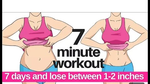 7 Minutes Workout challenge | Work out lose fat| 7 Days lose weight challenge