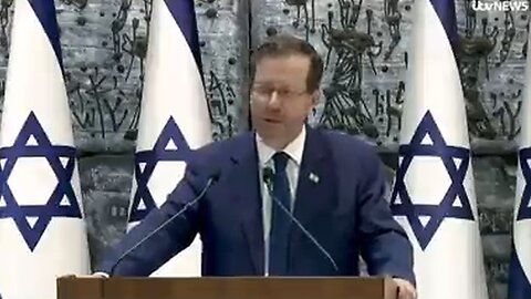 Izraelský prezident prohlásil, že za útok Hamásu a za válku může celý palestinský národ!