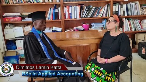 2021 - Demitrios Lamin Katta - 2nd Scholarship Graduate