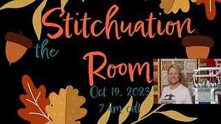 Stipple in Design Center, The Stitchuation Room Virtual Quilt Retreat! 10-19-23 Join Me!