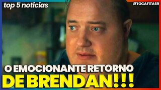 BRENDAN FRASER É APLAUDIDO DE PÉ EM RETORNO AOS FILMES E SE EMOCIONA | Toca Fita #069