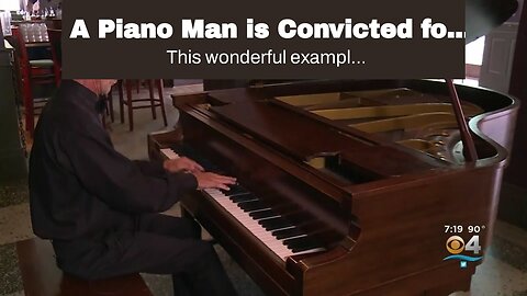 A Piano Man is Convicted for Driving Piano Under the Influence