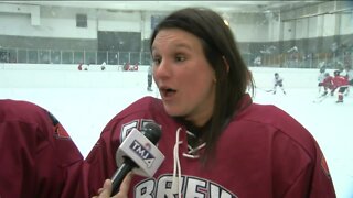 Women's hockey gaining popularity
