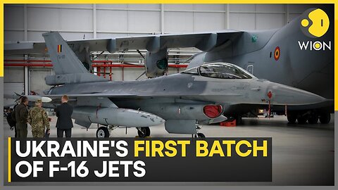 Russia-Ukraine War: Ukraine receives first batch of US-made F-16 fighter jets | WION News | VYPER