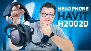 Headset Havit HV-H2002D | O MELHOR DA MARCA! E UM DOS MELHORES CUSTOS BENEFÍCIOS! Unboxing e Análise