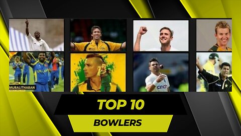 Top Ten Bowlers in Cricket History