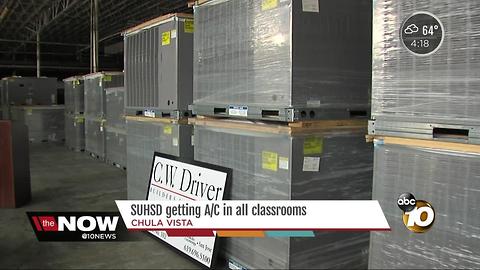 SUHSD getting air conditioning in all classrooms