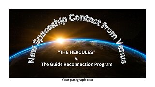 New Spaceship Contact The Hercules!