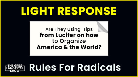 Are They Using Tips from Lucifer on how to Organize America and the world; really?