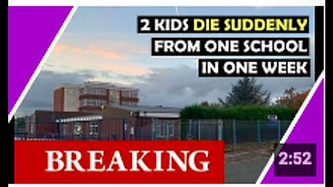 2 Kids DIE From Same School Within A Week